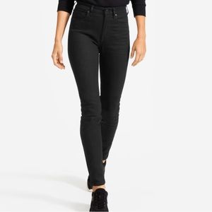 EVERLANE Black High Rise Skinny Stretch Jeans Size 28